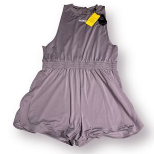 Everlast Women’s‎ High Neck Gray Playsuit Size 10 Work Out Wear BNWT